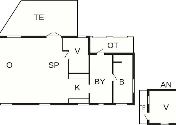 別荘 6 Person In Jægerspris
